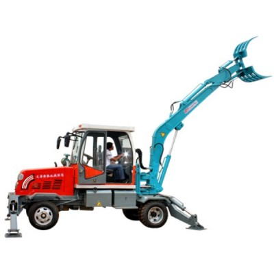 XZ-70D型轮式抓木（草）机