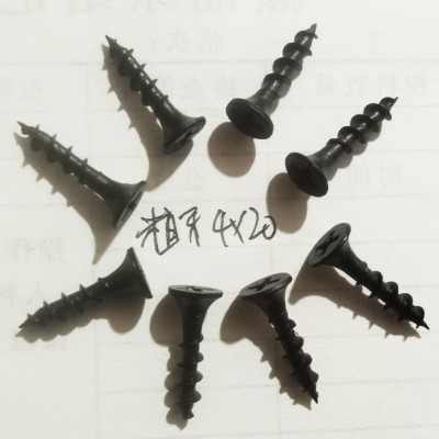 粗牙钉网磷黑4*20图1